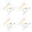 4 Sets Unclog Cleaning Stick Steel Serpentine 5