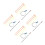 4 Sets Unclog Cleaning Stick Steel Serpentine 4