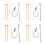 4 Sets Unclog Cleaning Stick Steel Serpentine 6