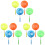 12 Pcs Extendable Fishing Nets Nets Kid Nets Telescopic Nets 2
