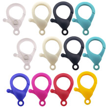 2 Pack Color Keychain Plastic Lobster Clasp Jewelry Making Clasps