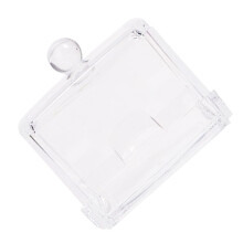 Rutin Comedero para pollos, Transparente, 8,778 cm