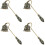 4 Count Candle Extinguisher Assorted Color Snuffer 7