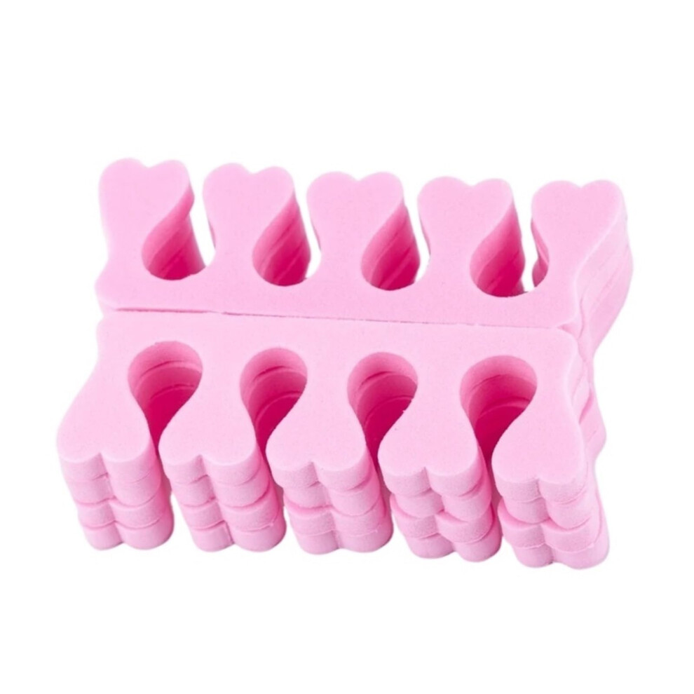 200pcs Soft Sponge Toe Separators for Pedicure Nail Art, Smudge Polish, Comfortable Fit