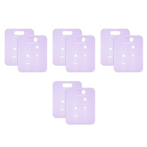 8 Pcs Professional Shirt Cardboard Clothes Folding Board 1