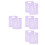 8 Pcs Professional Shirt Cardboard Clothes Folding Board 4