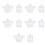 10 Pcs Nail Art Crystal Cup Accessories 7