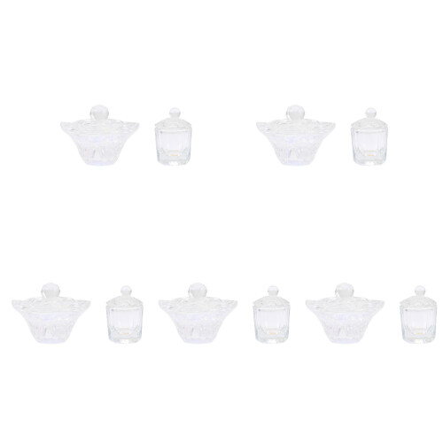 10 Pcs Nail Art Crystal Cup Accessories 1