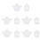 10 Pcs Nail Art Crystal Cup Accessories 6