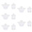 10 Pcs Nail Art Crystal Cup Accessories 11