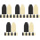 50 Pcs Cover Bow Accessories Plastic Bass Bow 8