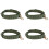 4 Pcs Tie Cow Collar Strap The Chain Canvas 9