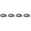 4 Pcs Tie Cow Collar Strap The Chain Canvas 8
