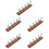 5 Sets Nails Display Stand Organizer Wooden Base Detachable Holder 7
