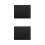 2Pcs Aluminum Alloy Square Mouse Pad Double-Sided Desk Mat 6