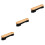 3Pcs Pool Table Brush Natural Wood Handle Snooker Felt Cleaning Tool 5