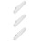 3pcs Car Film Handle Protective Film White Body 10