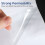 3pcs Car Film Handle Protective Film White Body 8