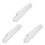 3pcs Car Film Handle Protective Film White Body 9
