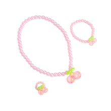 9St Roze Kinderketting Met Parelontwerp, Stijlvol & Duurzaam