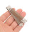 100 Pcs Metal Internal Flex Frame Handbag Hinges With Spring Clip 5