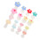 Silicone Flower Toe Separators for Pedicure, Soft Reusable Spacers for Precise Nail Art 1