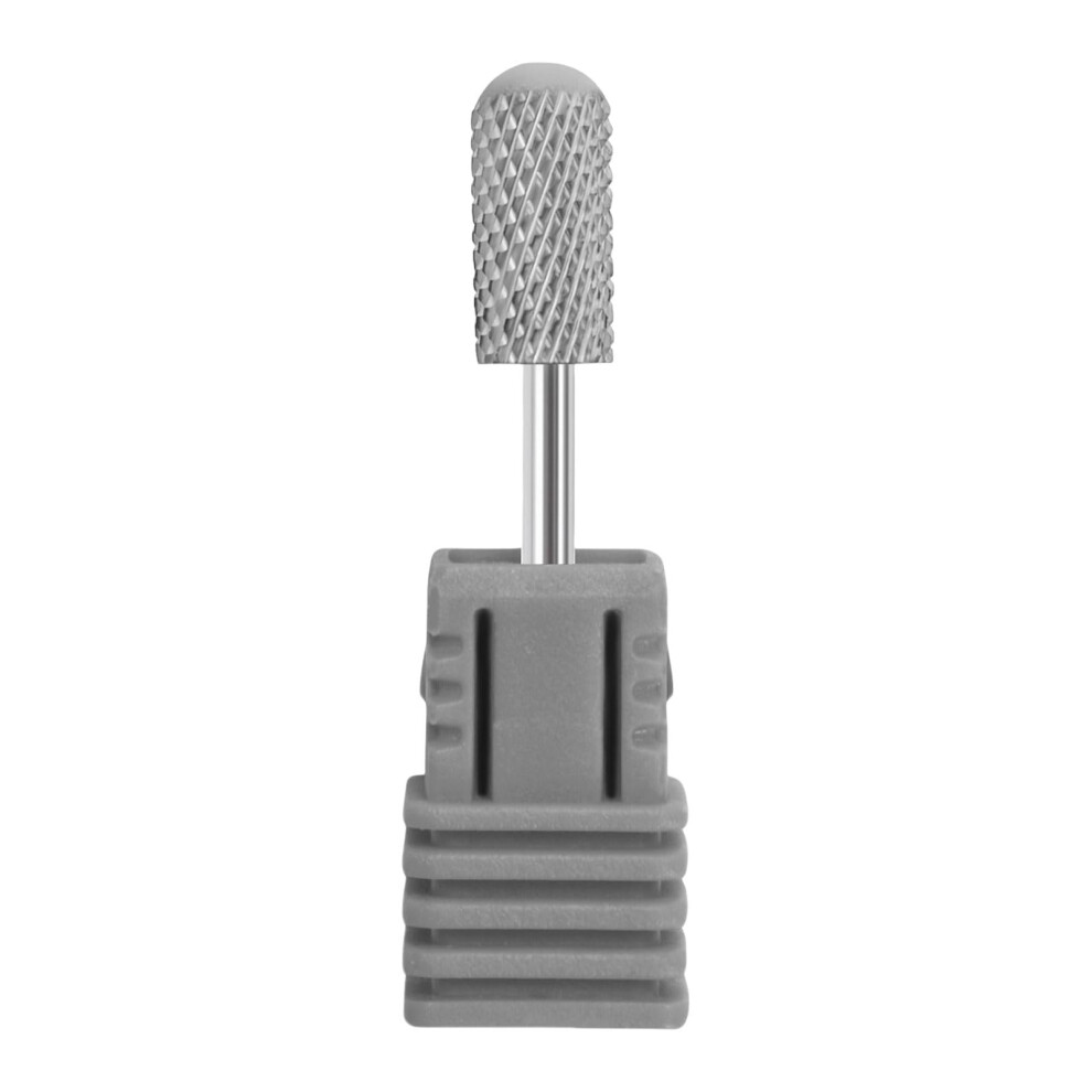 Professional Cylindrical Nail Drill Bit for Callus Removal, Coarse Grit Metal Pedicure Tool