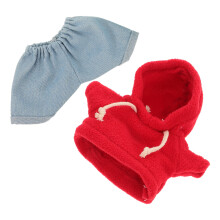 2 Sets Popkleding: Kawaii En Jeans - Pluchen Beer Outfit