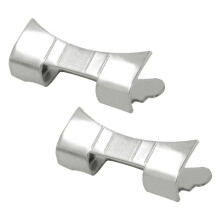 2 Pieces Premium Stainless Steel Bracelet Link Bent End Repair 19mm/20mm/21mm/22mm/23mm/24mm - 24mm 22mm