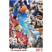 HAIKYU!! La battaglia del cassonetto - Locandine del film anime del 2024