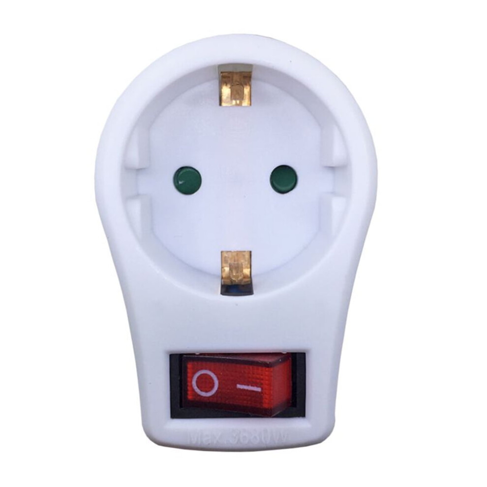 Gdhome Socket Outlet With Switch Socket Adapter Eu Power Converter Extension Socket 9048212104070