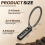 4 Pcs 23-3/5 Inch Steel Rope Cable Locks with Combination 2