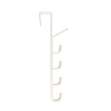 Kinzd Multifunctional Door Hanger Hook Home Clothes Storage Holder Towel Hanging Rack