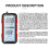 Digital Multimeter 6000 Counts True AC/DC Ammeter Voltmeter Auto Temperature Ohm Hz Capacitance Diode NCV Meter 8