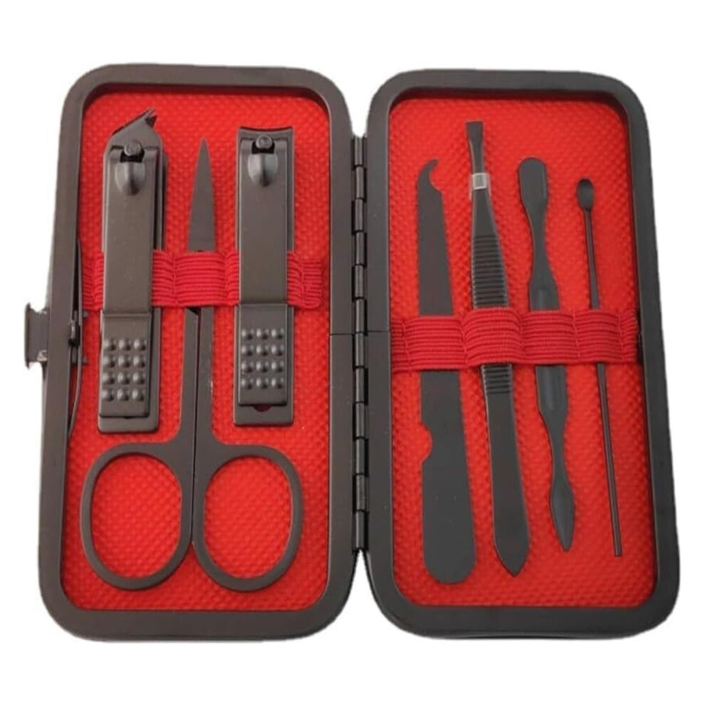 Nail Clippers Set with Ergonomic Grip and Precision Blades, Compact Travel Manicure Kit