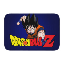 Dragon Ball Z Fußmatte mit Cartoon-Print, 40 x 60 cm – Mehrzweck-Fußmatte für drinnen und draußen – Begrüßen Sie Ihre Gäste mit unserer