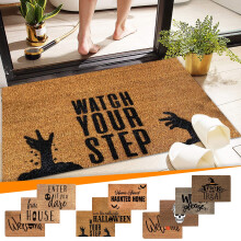 Jacenvly Nuovo tappeto decorativo autunnale per corridoio, cucina, morbido e antiscivolo, ideale per feste di Halloween, soggiorno e altre occasioni