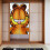 Κουρτίνα πόρτας Garfield για πόρτα, κουρτίνα παραθύρου συσκότισης με μοτίβο 2