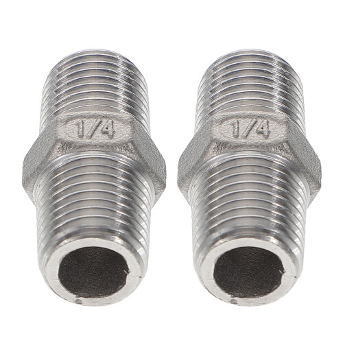 Conector de mangueira de jardim de 2/8 polegadas com conexão rápida (2 unidades)