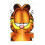 Κουρτίνα πόρτας Garfield για πόρτα, κουρτίνα παραθύρου συσκότισης με μοτίβο 6