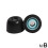 Ørepropper i memory foam til WF-1000XM5 hovedtelefoner, ørepropper, sort, mellem 1