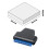 Adaptador jixopn USB para SATA, cabo conversor USB 3.0 para SSD de laptop de 2,5 polegadas (USB 3.0) 4
