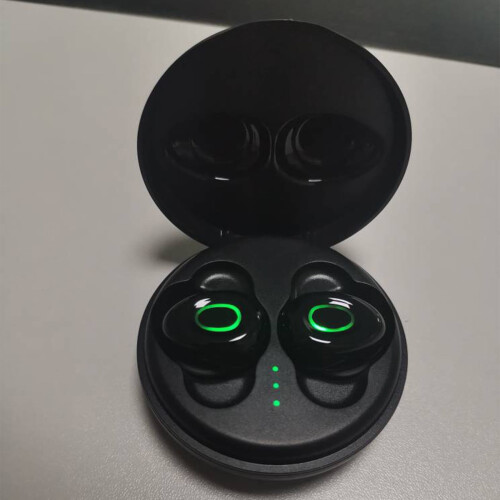 Ακουστικά Bluetooth Txmfgh - Ασύρματα αθλητικά ακουστικά με μείωση θορύβου, μπαταρία 400mAh, 1