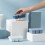 Επαναχρησιμοποιήσιμος δίσκος πάγου Poaug με καπάκι και κουτί αποθήκευσης - 18 7
