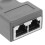 Διαχωριστής βύσματος Ethernet, σύνδεσμος, θύρα επέκτασης, μέταλλο, πλαστικό, υψηλής 4