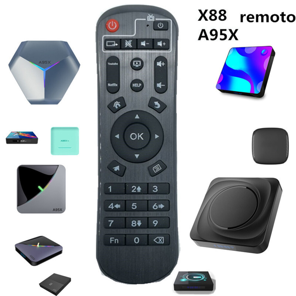 Susuchens Tv Remote For A95x F3air A95, No Programming Required, Easy Access Buttons, Quick Response, Wear-Resisting Smart Ir Remote Control 9048212230359