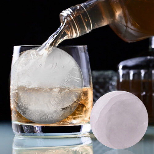 Δίσκος OYIGU Mini Ice Ball, Δίσκοι για παγάκια σιλικόνης με καπάκι, συμβατοί με τυπικές 2