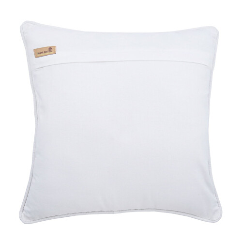 Μαξιλάρι Euro Sham, Μπλε 26x26 ίντσες (65x65εκ.), Λινά Ευρωπαϊκά Καλύμματα, Γεωμετρικό 2