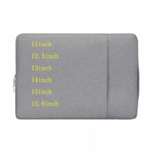 Waterproof Slim Laptop Sleeve 11-15.6" Bag, Compatible with Surface, Lenovo, Samsung