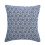 Μαξιλάρι Euro Sham, Μπλε 26x26 ίντσες (65x65εκ.), Λινά Ευρωπαϊκά Καλύμματα, Γεωμετρικό 1